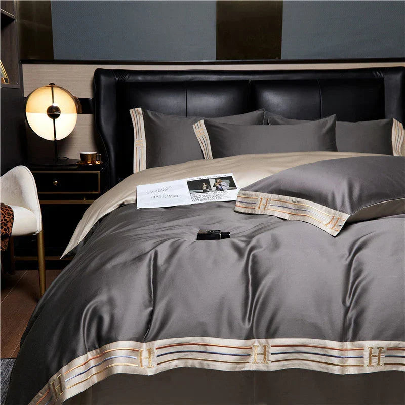 Luxury Satin Bedding 4-Piece Set - OpulenceSleep