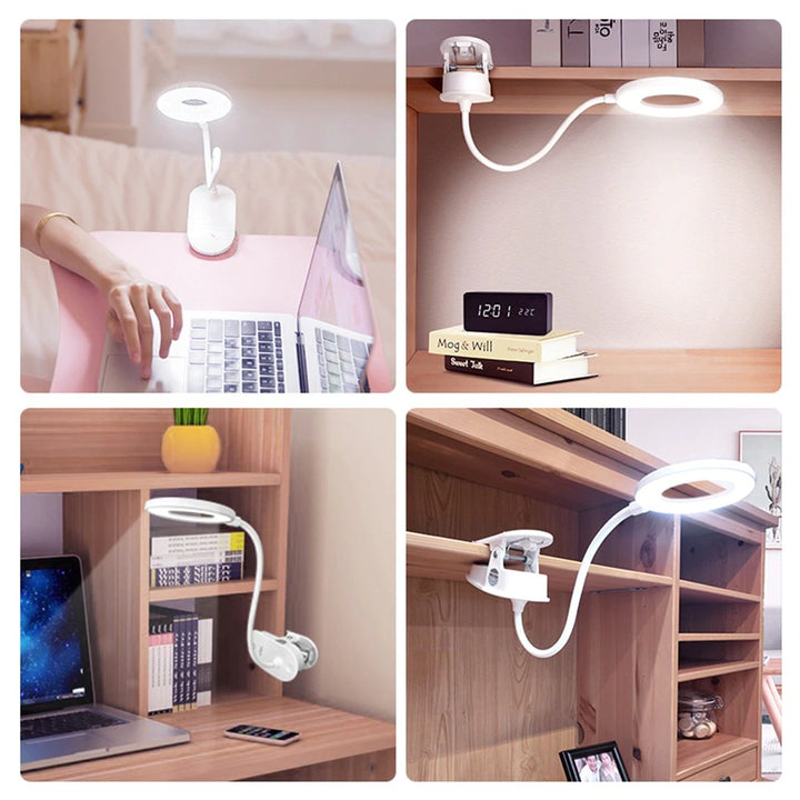 Wireless Bedside Clip-On Lamp