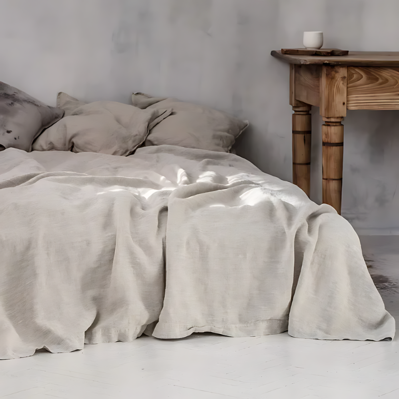 Classic Linen Bed Sheet
