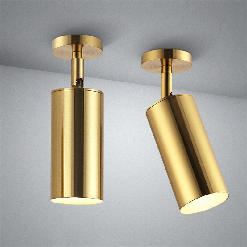 Nordic Brass Gold Spotlight - 5W/10W Led -Lamp