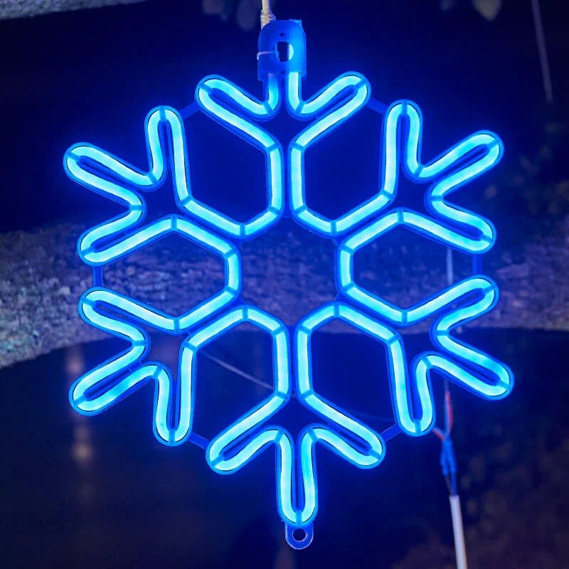 Waterproof LED Snowflake Light for Festive Winter Decoration