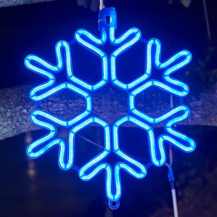 Waterproof LED Snowflake Light for Festive Winter Decoration