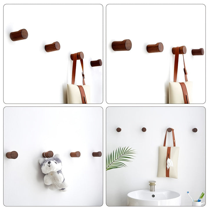 Walnut Wood Wall Hook