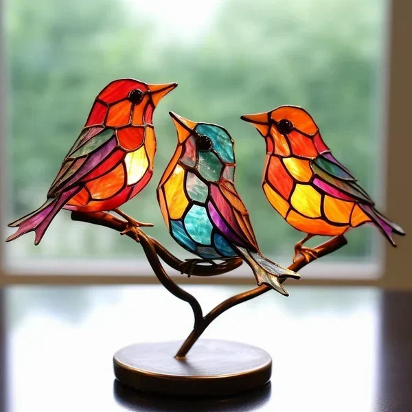 VitraGlow Handcrafted coloured Table Decor | Artistic Luxury Ornament