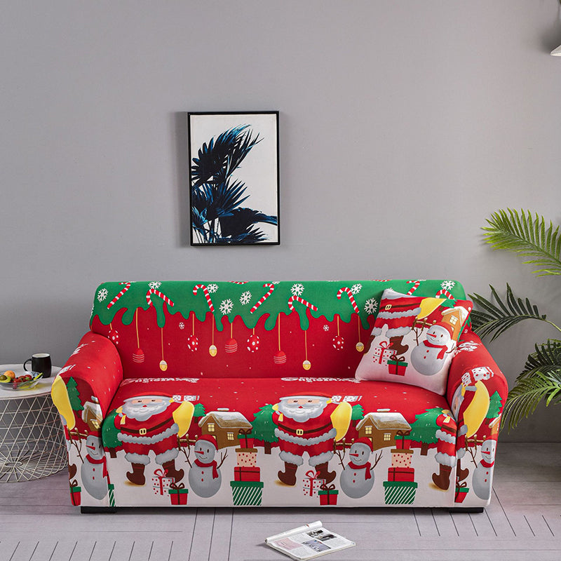 Christmas All-Purpose Elastic Sofa Cover