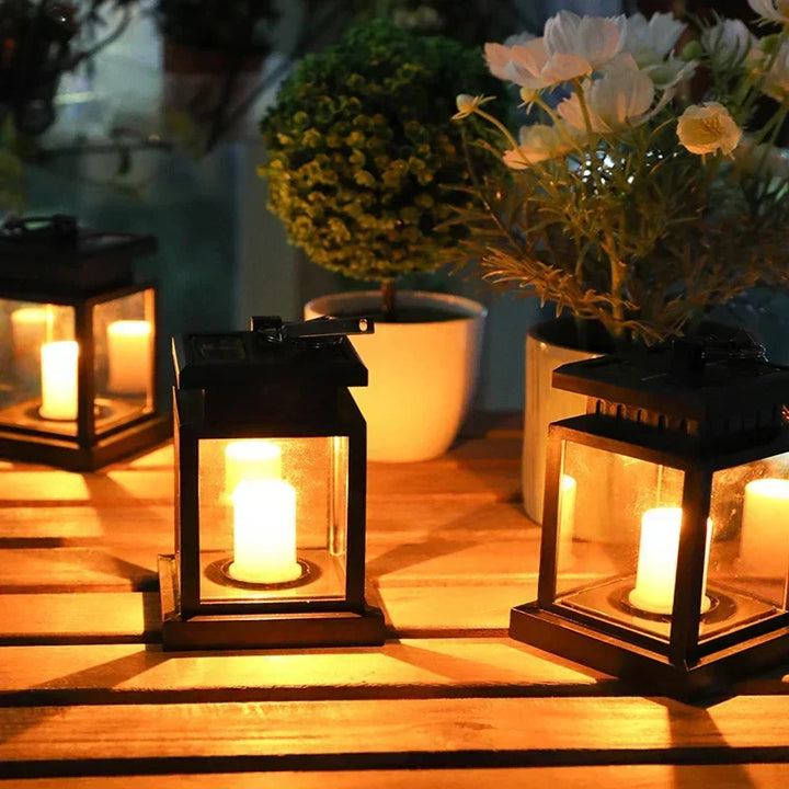 Solar LED Lantern - Stylish lighting for outdoors with eco-friendly energy