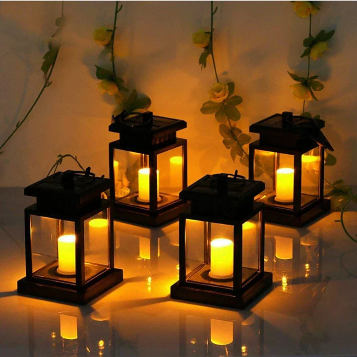 Solar LED Lantern - Stylish lighting for outdoors with eco-friendly energy