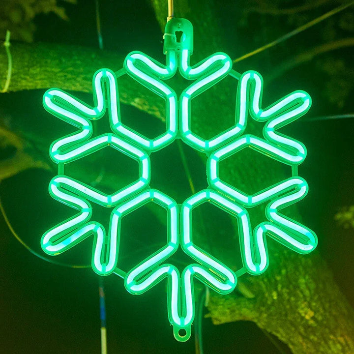 Waterproof LED Snowflake Light for Festive Winter Decoration