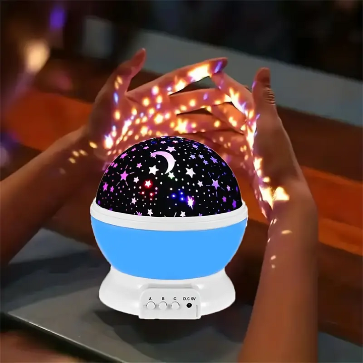 Starry Sky Night Light for Kids – Magical LED Projector with colour Change