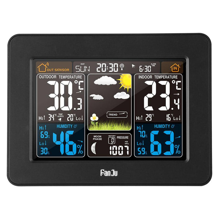 Weather Control Rectangle colour Display Smart Watch