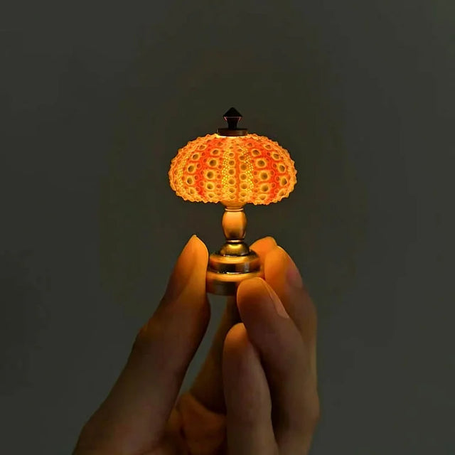LumiCraft – Unique DIY table lamp with natural sea shell for a cozy décor
