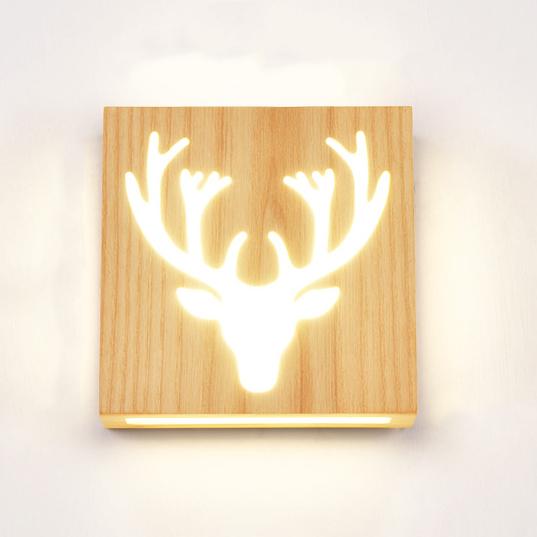 Wall lamp - WoodGlow - Elegant LED - Essence of life indoors outdoors