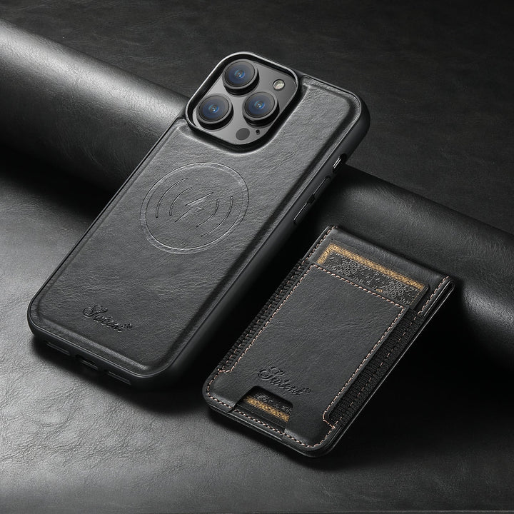 LuxLeather Case - Elegant Leather Phone Case with MagSafe