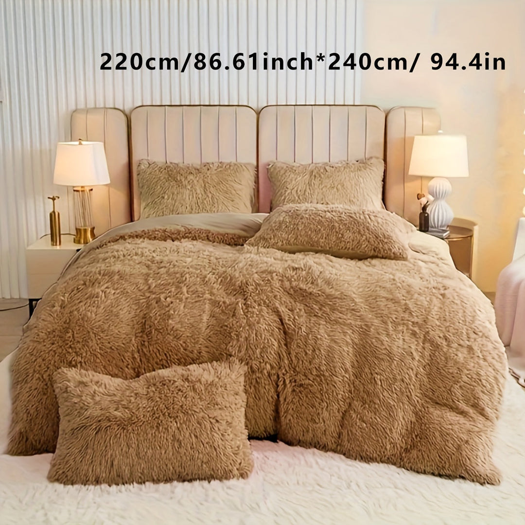 Luxurious Velvet Duvet Cover Set for Ultimate Comfort