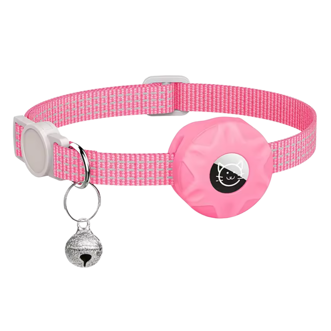 Pet Safety Set – Smart Dog and Cat Tracker with Reflective Collar
