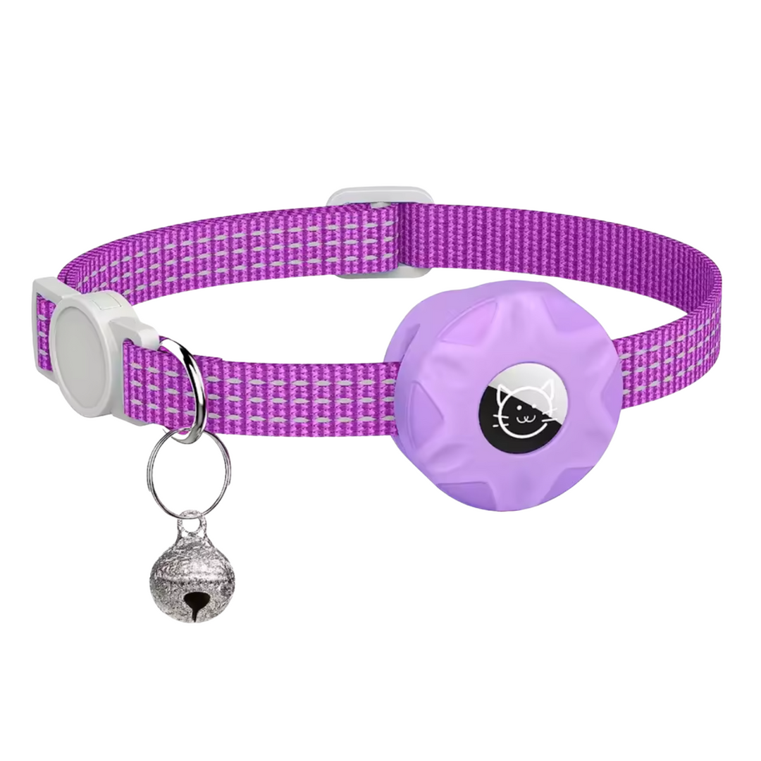 Pet Safety Set – Smart Dog and Cat Tracker with Reflective Collar