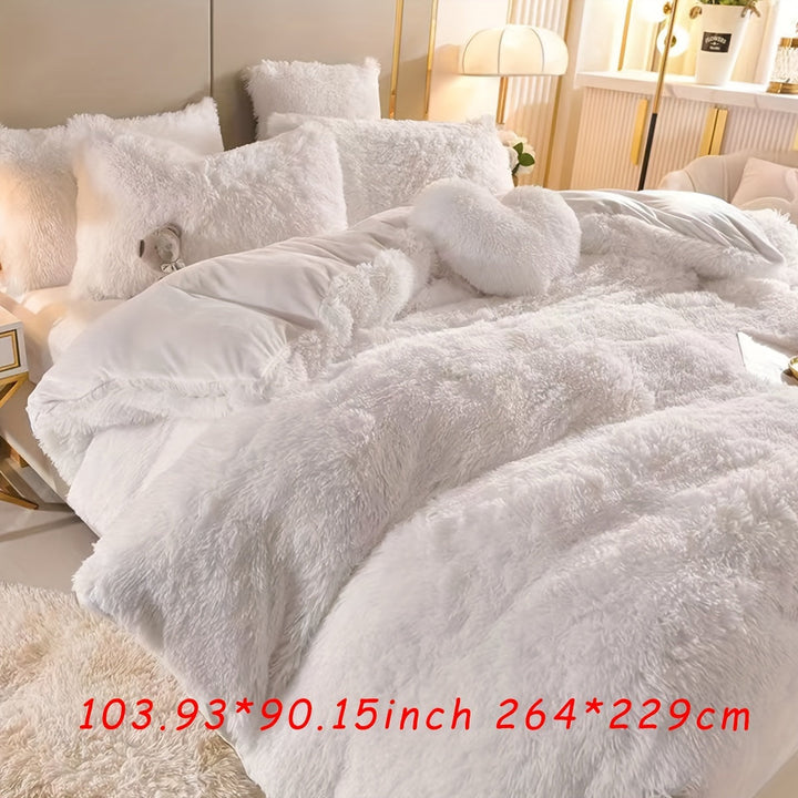 Luxurious Velvet Duvet Cover Set for Ultimate Comfort