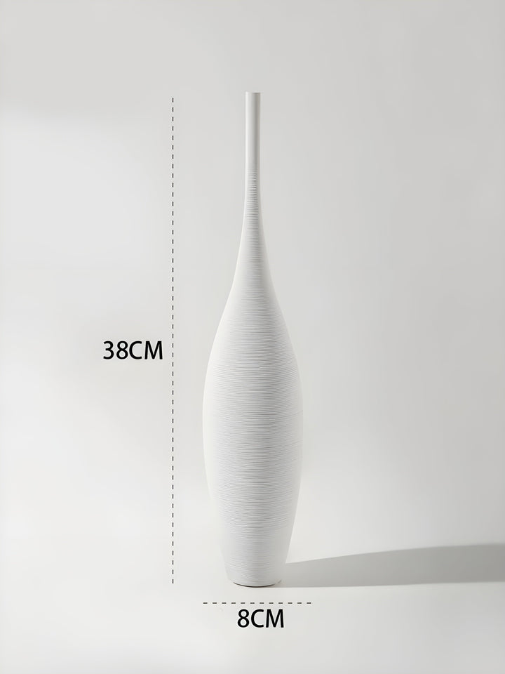 Minimalistic Handcrafted Ceramic Zen Vase