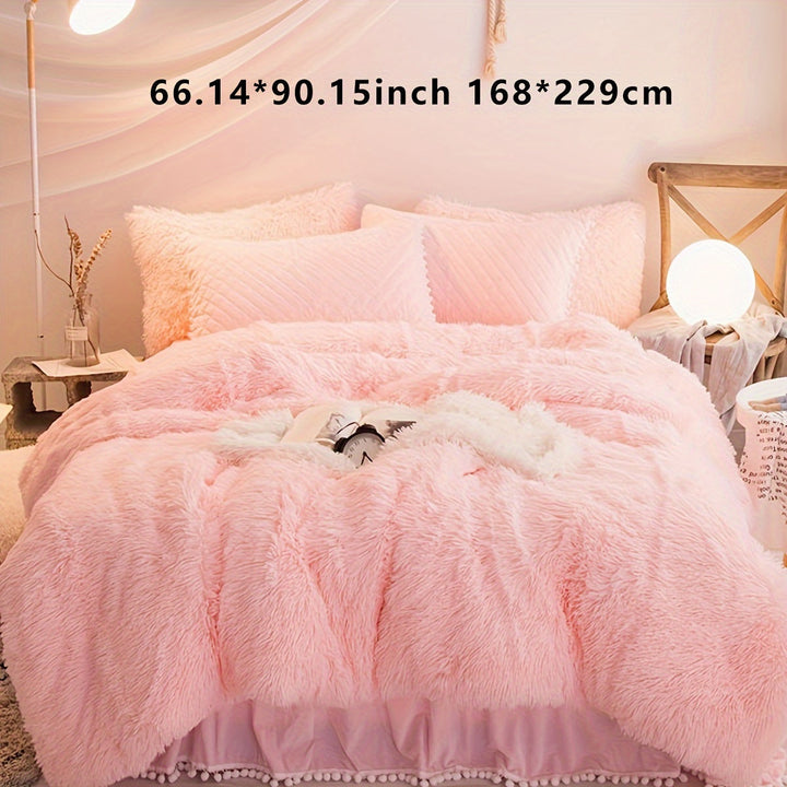 Luxurious Velvet Duvet Cover Set for Ultimate Comfort