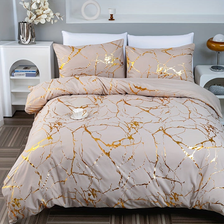 Luxury Comfortable Marble Duvet Cover