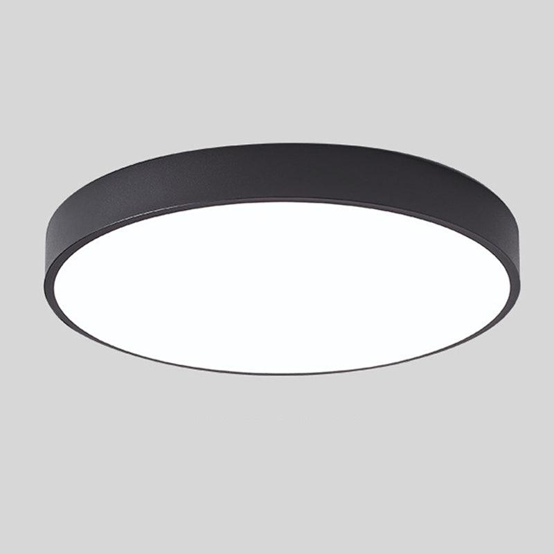 Wood Macaroon Circular Ceiling Light