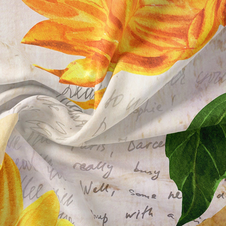 Soft Sunflower Duvet Cover – Natural Bedroom Renewal