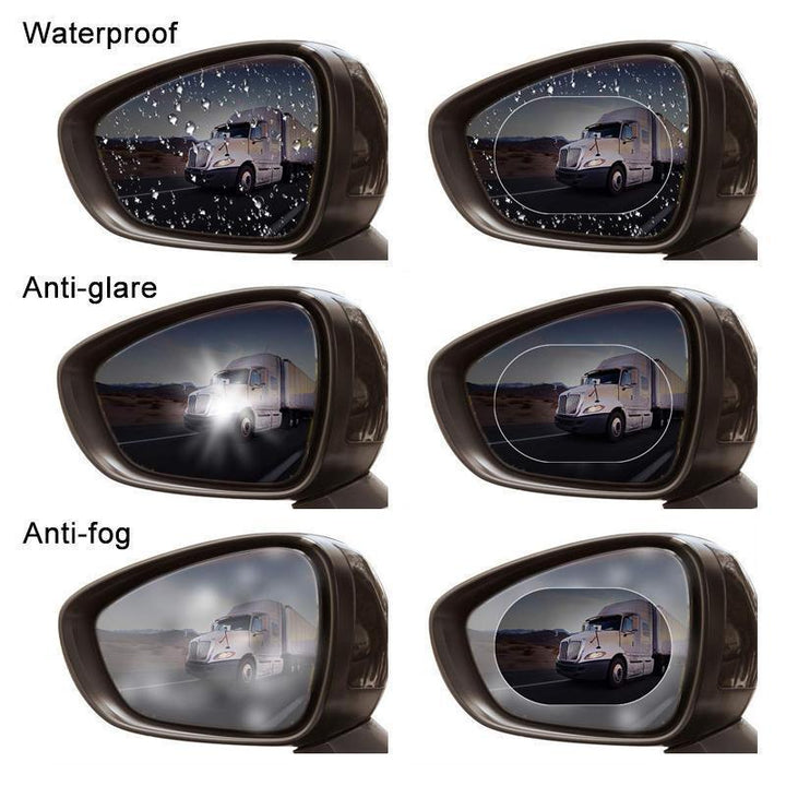 Mirror Anti Water Mist Protective Film (2 Pcs)