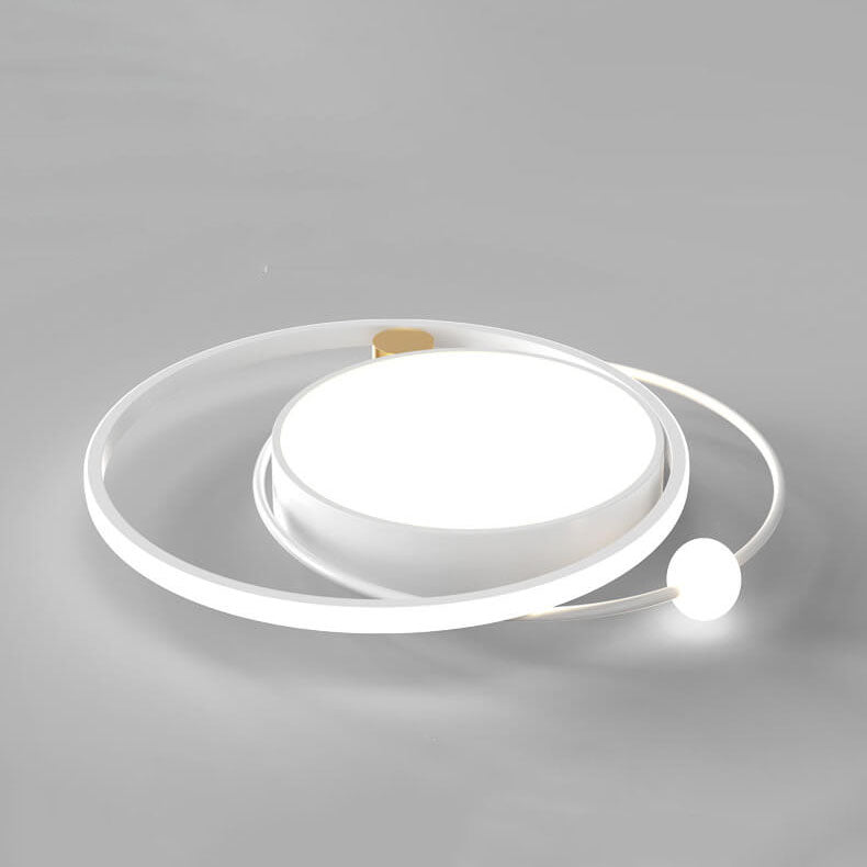 Nordic Round Circle LED Ceiling Light flush mounted