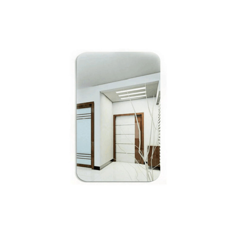 Oval Rectangle Mirror Sticker |