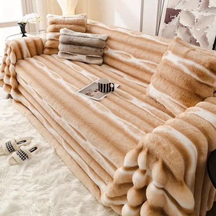 FleeceElegance - Thick and cloud-like sofa cover