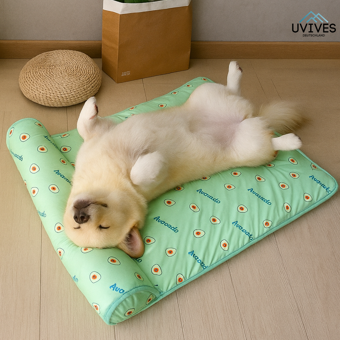 Cooling Mat Ice Silk for Dogs and Cats – Self-Cooling Without Electricity |