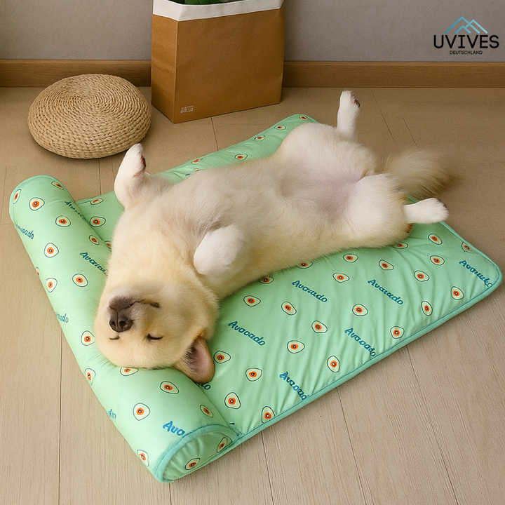 Cooling Mat Ice Silk for Dogs and Cats – Self-Cooling Without Electricity |