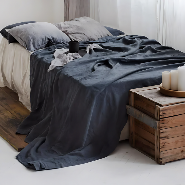 Classic Linen Bed Sheet