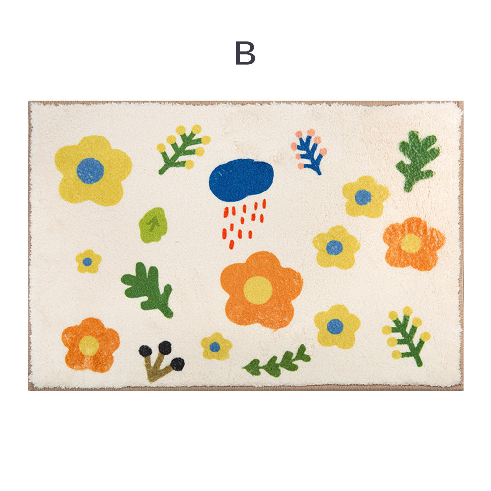 Sweet Flower Bath Mat