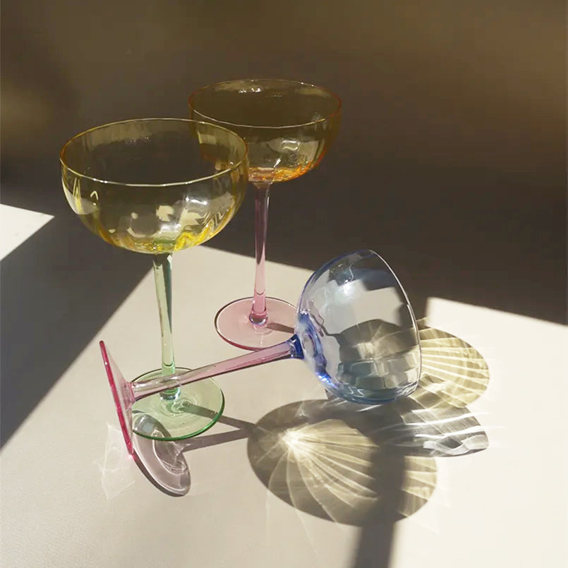 coloured Pumpkin Glassware