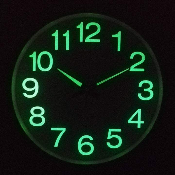 Illuminating Classroom Silent Wall Clock 30 cm