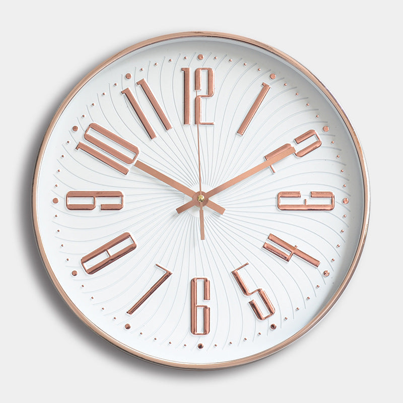 Large Letter Classroom Silent Clock 30 cm Battery Operated