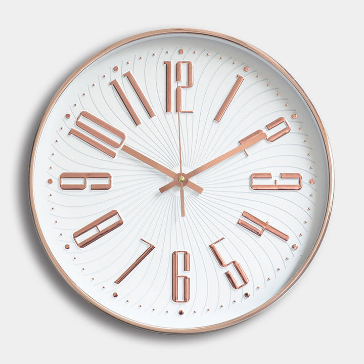 Large Letter Classroom Silent Clock 30 cm Battery Operated