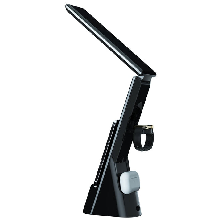 Desk lamp with wireless charger