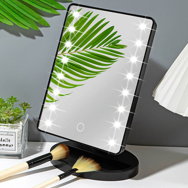 GlowPerfect - Portable Makeup Mirror with 16 LEDs