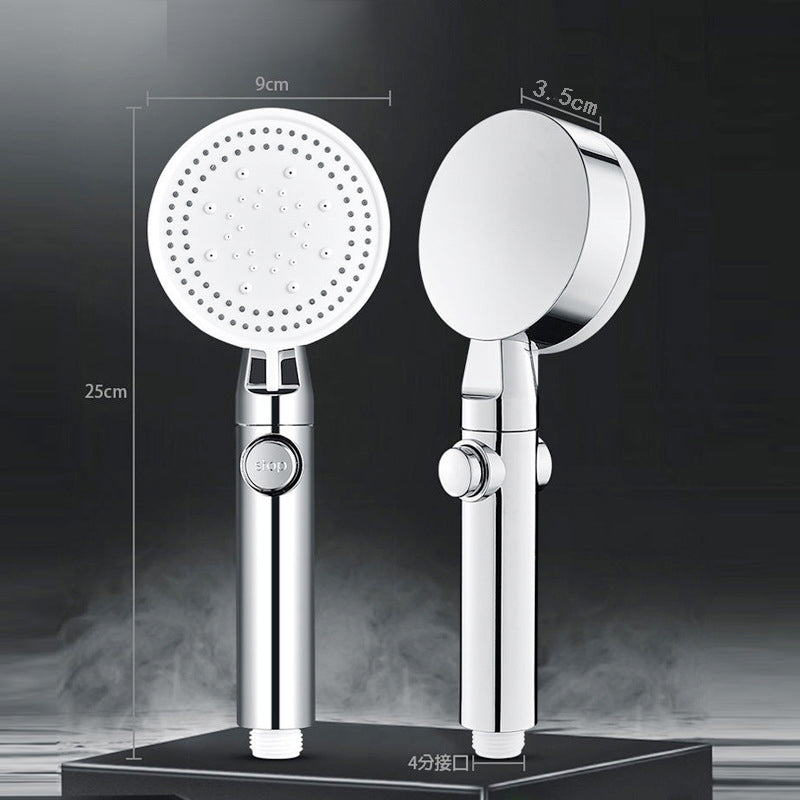 Multifunctional high-pressure showerhead