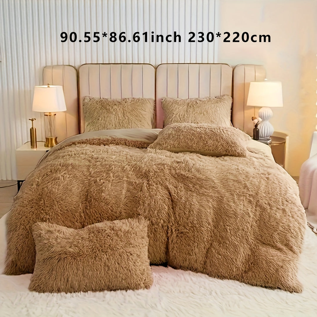 Luxurious Velvet Duvet Cover Set for Ultimate Comfort