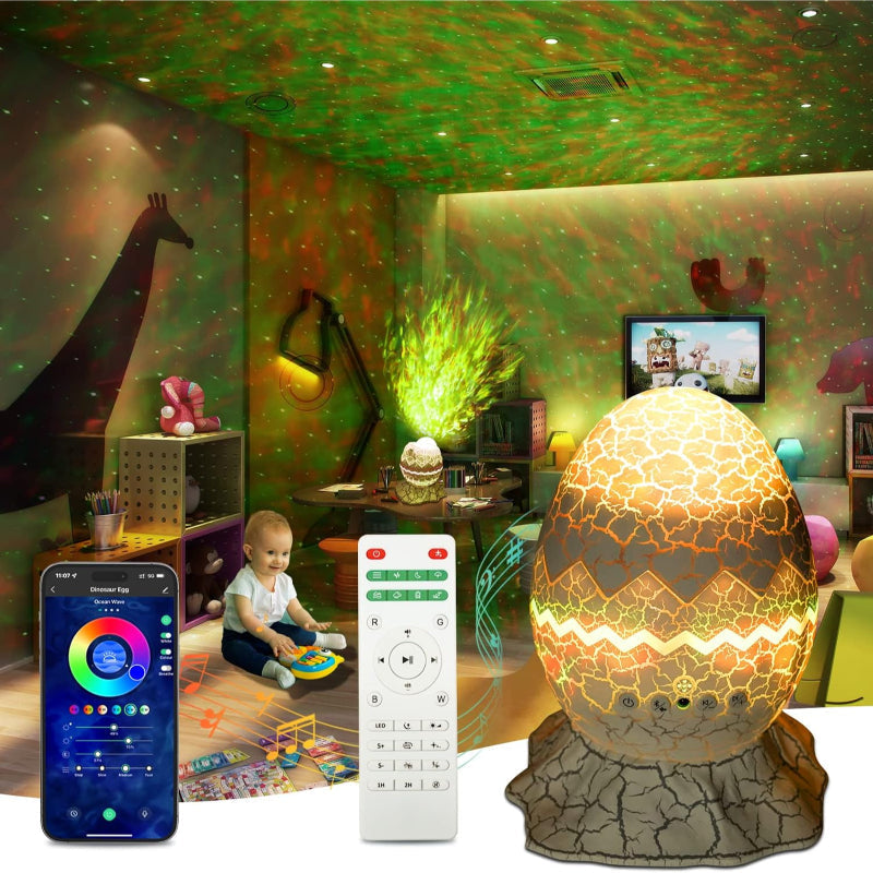 4 In 1 Star and Galaxy Projector with Bluetooth Speaker