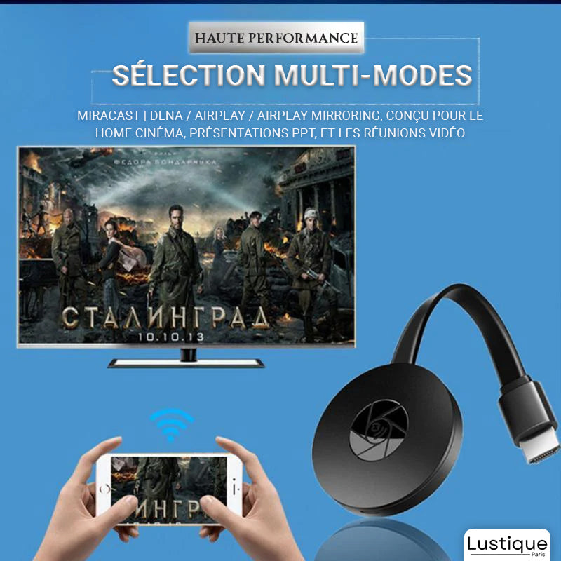 Wireless HDMI Display Adapter | MediaLink 1080P WiFi Screen Mirroring for Android, iOS, Windows &amp; Mac