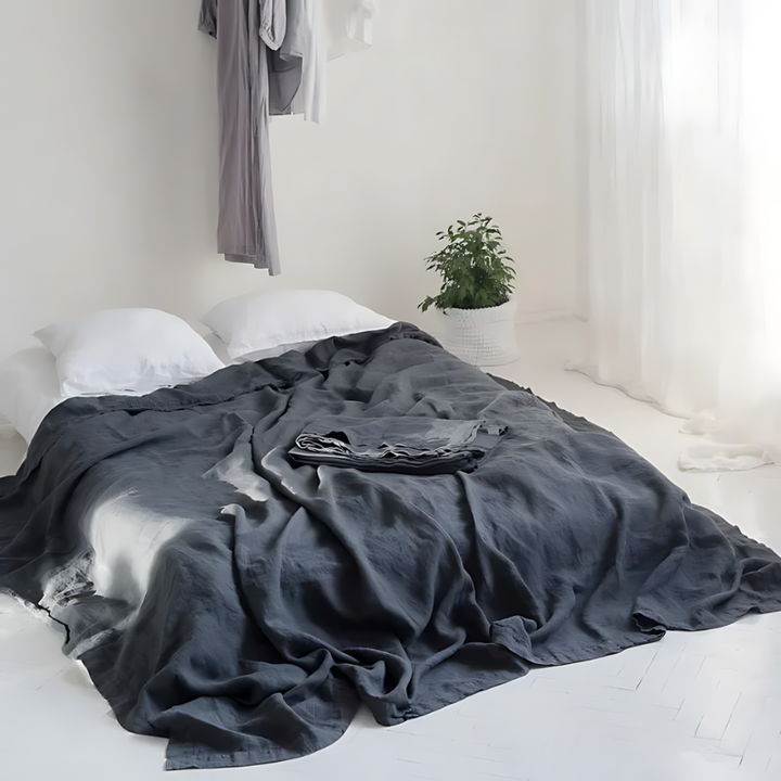 Classic Linen Bed Sheet