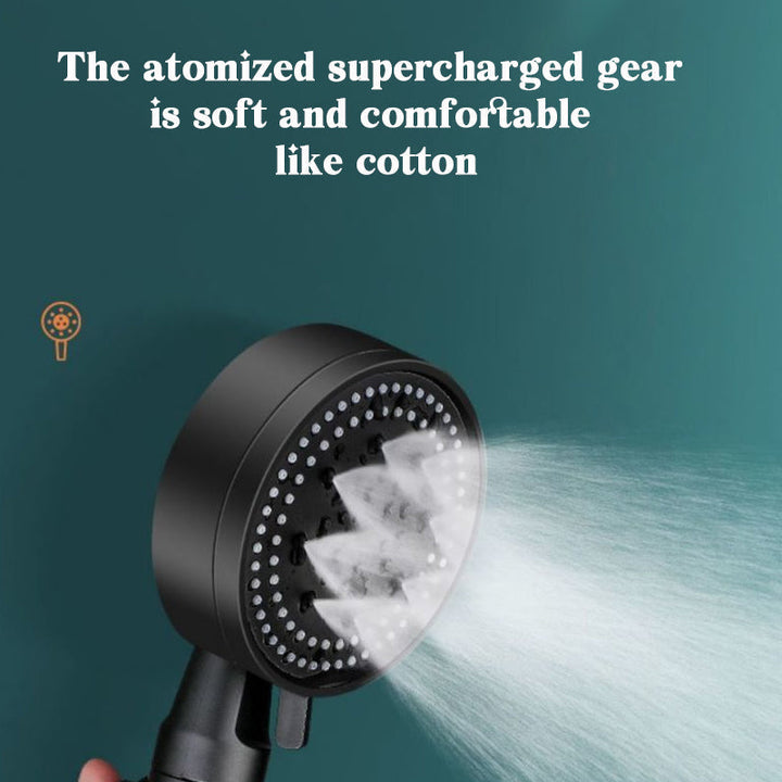 Multifunctional high-pressure showerhead