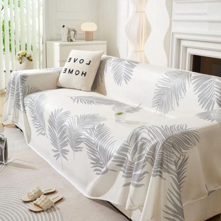FreshLeaf - Enchanting, airy sofa cover