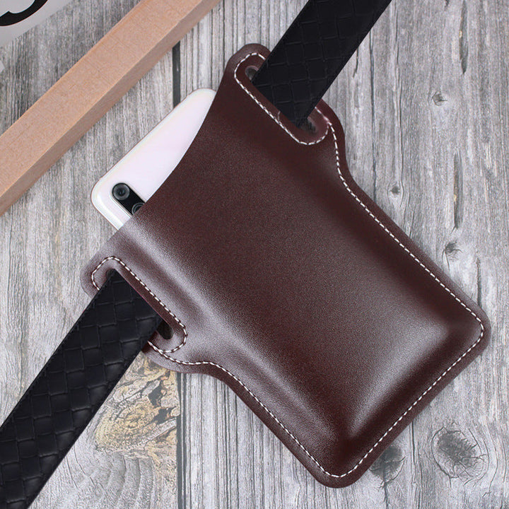 Retro Short Phone Case Belt Pouch