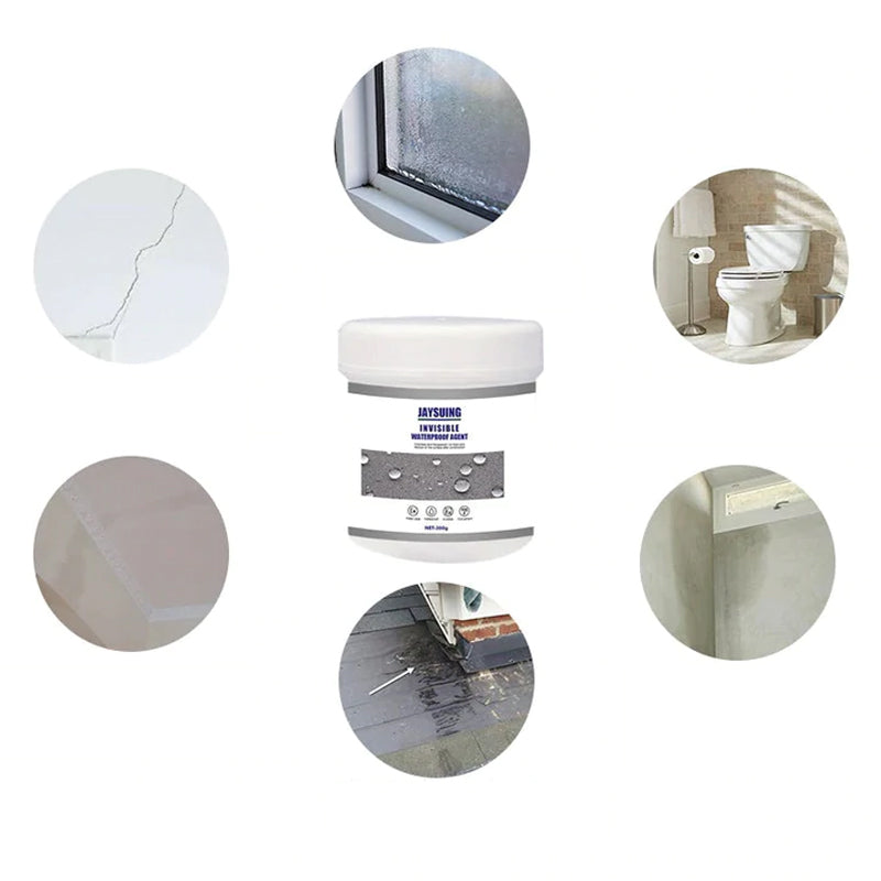 Transparent waterproof coating