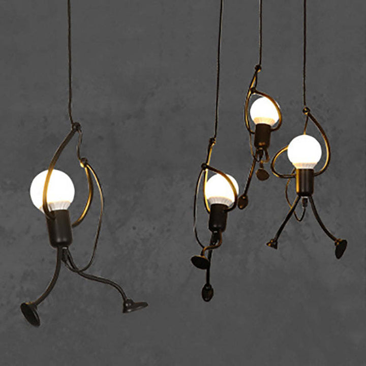 Retro Iron Man Pendant Light